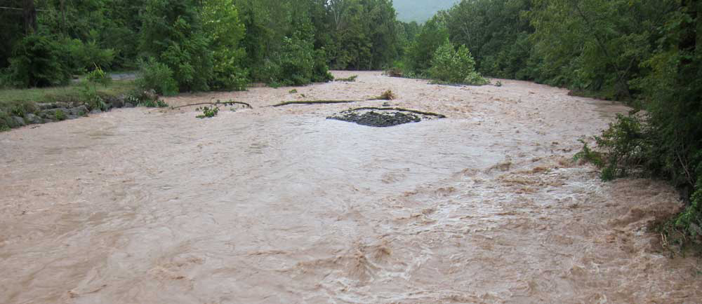 Flooding in Mt. Tremper, NY